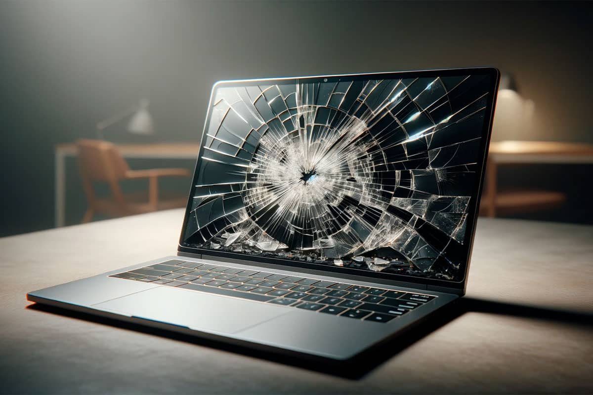 Est-ce qu'il faut remplacer un écran de pc portable cassé ?