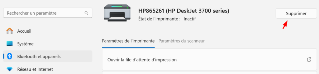 Comment supprimer une imprimante sur Windows 11 et Windows 10 ? 2 supprimer une imprimante depuis le tableau de bord de Windows 11