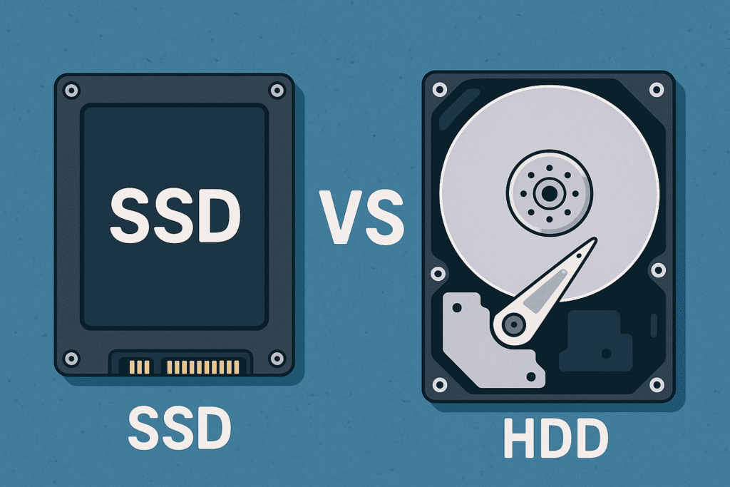 SSD ou disque dur classique : quelle est la différence pour votre ordinateur ? 1 comparatif entre le disque dur traditionnel et le disque dur SSD
